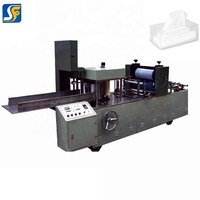 Machine de fabrication de serviettes en papier de table entièrement automatique d'occasion, machine de traitement de papier toilette et de serviettes usagées