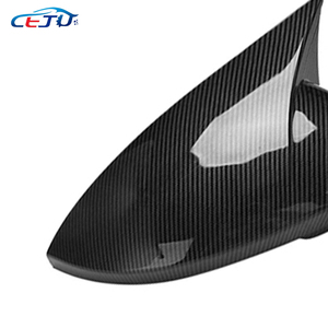2 unids/set cubierta de espejo retrovisor lateral de coche estilo de bocina para <span class=keywords><strong>Skoda</strong></span> <span class=keywords><strong>Octavia</strong></span> <span class=keywords><strong>2021</strong></span> - Product Image 4