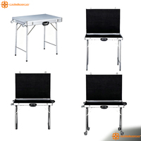 Présentoir et boîte de rangement personnalisés en aluminium pour stand de marché avec accessoires
