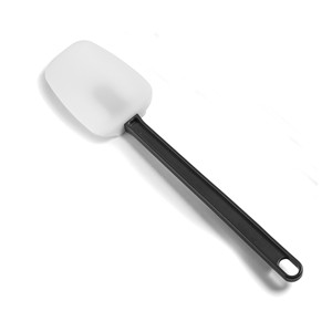 Spatola in silicone per pasticceria con manico nero per cuocere e mescolare - Product Image 1