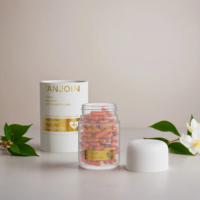 Grande bouteille en verre opaque de 100ml avec couvercle blanc sécurisé pour supplément d'huile de poisson oméga en vrac vente en gros commerciale