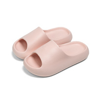 Chaussons d'été minimalistes pour femmes, antidérapants, silencieux, antibactériens, désodorisants, avec semelle en EVA et bout en graines de raisin, pour la maison et la salle de bain
