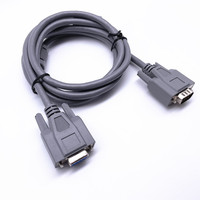 Cable VGA a VGA Cable de extensión serie DB9 macho a hembra DB9 RS232 para computadora