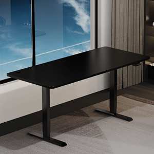 Bureau d'ordinateur électrique réglable en hauteur assis debout bureau en métal ergonomique jeu travail bureau Table mobilier de bureau à domicile - Product Image 2