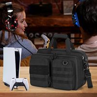 Sac à dos de console de jeu Ps5 tactique personnalisé sac de protection antichoc sac à dos de voyage pochette de rangement de console Ps5 pour ps5