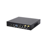 Mini PC industriel sans ventilateur Intel N150 Quad Core 4 ports LAN 2.5GbE Intel I226-V DDR5 NVMe Routeur pare-feu PfSense