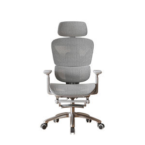 Lazer confortável China fábrica vendas diretas rotativas cadeira ergonômica ajustável escritório aprendizagem cadeira com descanso para os pés - Product Image 1