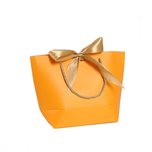 Bolsas de Regalo de Papel de Lujo con Cinta, Bolsas de Papel Rosa para Regalo, Bonitas y Elegantes Bolsas de Papel para Regalo - Product Image 6