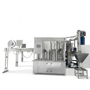 Machine de remplissage d'eau pure électrique automatique 40 Bpm pour bouteilles de 200 ml - Product Image 1