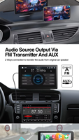Lecteur multimédia MP5 sans fil pour voiture avec écran 9 pouces, Carplay et Android Auto