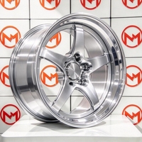 Jantes en alliage Maxtera forgées sur mesure GF3 style Open Lug pour voitures de tourisme Camaro Chevelle Mustang Corvette Dodge GT-R Supra