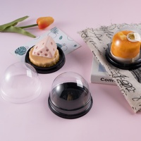 Boîte d'emballage de gâteau écologique boîte de gâteau de faveur de fête de mariage boîte de dessert facilement à emporter avec un prix compétitif livraison rapide