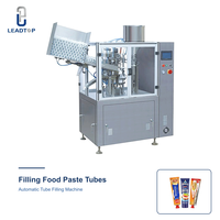 Mesin Pengisian Tabung Otomatis dengan Kontrol PLC, Peralatan Penyegelan, Lini Produksi Tabung Kimia Makanan Harian 10-60mm