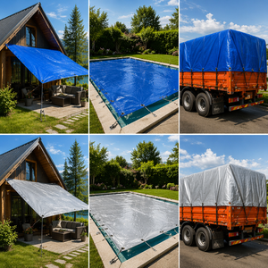 Bâche <span class=keywords><strong>en</strong></span> PE ou Rouleau de Bâches pour Bateaux/Camions – Couverture Extérieure – Vente Directe Usine – Imperméable – Autres Tissus Tissés Sakoline - Product Image 4