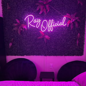 Letrero LED de Neón de Estilo Mixto con Frase de Amor en Cursiva, Código de Bloques, Apellido Familiar para Dormitorio, Boda, Decoración de Pared Interior, Lámpara - Product Image 5