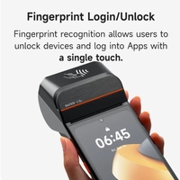 Cajero SUNMI V3 Máquina de punto de venta 3 + 32GB Desbloqueo de huellas dactilares Lector NFC BT Máquina inalámbrica Pos