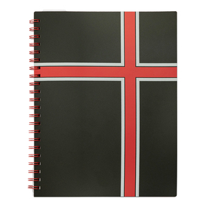 Cá nhân A4 xoắn ốc máy tính xách tay 80-sheet bán chạy nhất bìa cứng với bìa da in phong cách cho nhật ký sử dụng - Product Image 5