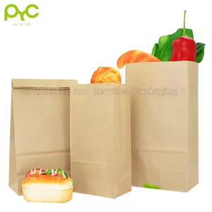 ถุงบรรจุภัณฑ์ขนมกระดาษคราฟท์ย่อยสลายได้ถุงใส่อาหาร - Product Image 5