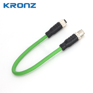 Kronz M12 công nghiệp cao-flex Cáp cảm biến x-mã hóa nữ nam Cáp mạng tương thích Sick 8 Pin cảm biến kết nối phụ kiện - Product Image 5