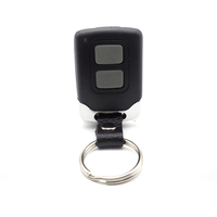 Clé noire universelle mini rf 433 télécommande sans fil 2 boutons