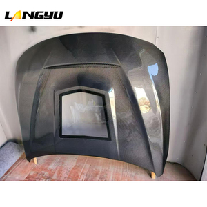 LANGyu Ricambi Auto Carrozzeria M3 M4 F80 F82 F83 Cofano Anteriore Trasparente in Fibra di Carbonio per BMW M3 F80 M4 F82 F83 - Product Image 3