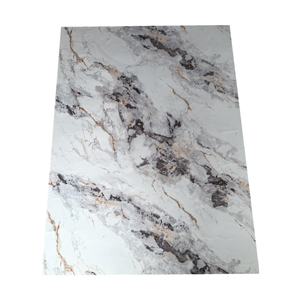Panneau mural en marbre brillant sur mesure, panneau mural en PVC, feuilles <span class=keywords><strong>de</strong></span> plastique, panneau en PVC, feuille <span class=keywords><strong>de</strong></span> marbre UV <span class=keywords><strong>pour</strong></span> la décoration murale - Product Image 4