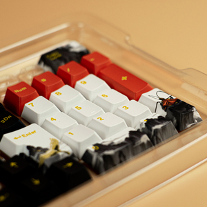 Keycaps Goku personnalisables, design allemand <span class=keywords><strong>ISO</strong></span> DE, profil OEM, PBT, sublimation par transfert, dessin animé, keycaps personnalisés - Product Image 6