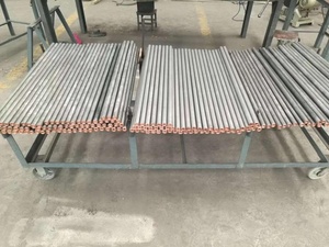 Barras de varilla de cobre revestidas de titanio Ti, materiales compuestos de Metal para la industria electrowinning - Product Image 5