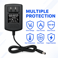 Adaptateur secteur AC/DC 12V 1A 12W personnalisé en gros avec protection contre les surintensités, chargeur mural pour commutateur réseau et caméra PTZ