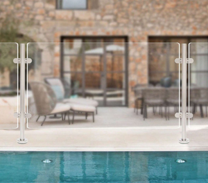 Système de garde-corps en <span class=keywords><strong>verre</strong></span> extérieur sans cadre SUS304 en acier inoxydable résistant aux intempéries poteaux de serrage en <span class=keywords><strong>verre</strong></span> Poutres <span class=keywords><strong>a</strong></span> <span class=keywords><strong>Fixation</strong></span> <span class=keywords><strong>Verre</strong></span> - Product Image 3