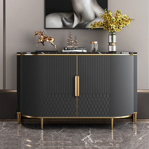 HJ-estructura de acero inoxidable para muebles, aparadores modernos de lujo, armarios de Buffet, <span class=keywords><strong>consola</strong></span> de <span class=keywords><strong>comedor</strong></span> para restaurante - Product Image 5