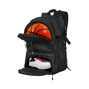 Mochila grande personalizada de nailon de 30-40L para equipos deportivos con compartimento separado para zapatos para voleibol, fútbol, baloncesto - Product Image 4