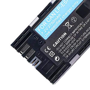 Batterie de remplacement pour appareil photo LP-E6 LP-E6N 2650mAh pour Canon <span class=keywords><strong>EOS</strong></span> <span class=keywords><strong>R5</strong></span> R6 5D Mark II III IV 6D 6D2 7D 7D2 80D 90D Batterie lithium-ion - Product Image 6
