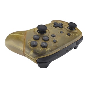 EXtremeRate Amber Yellow Faceplate Backplate Handles DIY Replacement Full Housing Shell Cover for Nintendo <b>Switch</b> Pro Controller - Product Image 6