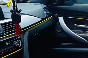 ไฟตกแต่งภายในรถยนต์ LED ซิมโฟนี 256 สี สำหรับ BMW ซีรีส์ <span class=keywords><strong>2</strong></span> รุ่น F44 F45 F46 F74 U06 อุปกรณ์ตกแต่ง อัพเกรด - Product Image 2