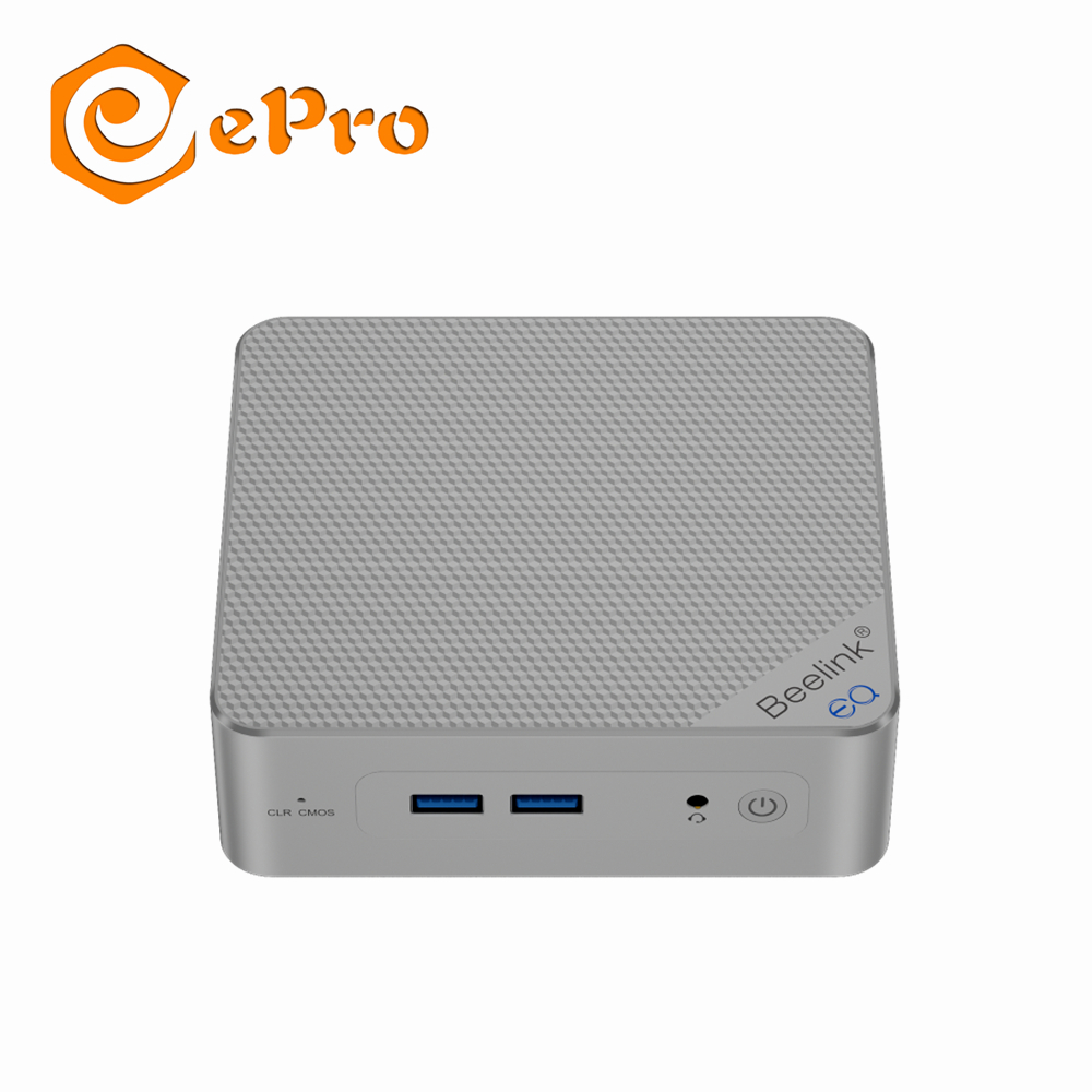 Beelink EQ12 PRO - Fast Mini PC with Intel N305 & 16GB RAM