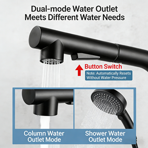 Robinet de <span class=keywords><strong>cuisine</strong></span> à poignée unique FSH OEM SUS 304, robinet de lavabo extractible, robinet chaud et froid, cartouche céramique à trou unique, mélangeur pour <span class=keywords><strong>cuisine</strong></span> - Product Image 6