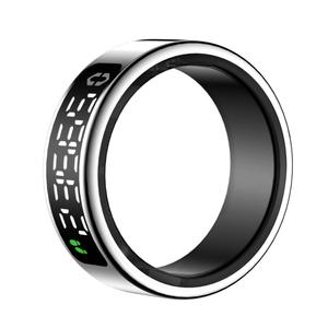 Anillo Inteligente SY01 con Pantalla Táctil, Monitor de Frecuencia Cardíaca y Oxígeno en Sangre, Seguimiento del Sueño, Base de Carga Táctil para IOS/Android - Product Image 5