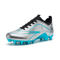 Chaussures de football américaines de couleur personnalisée, fournisseur chinois de chaussures de football américain, chaussures de football américaines de qualité supérieure