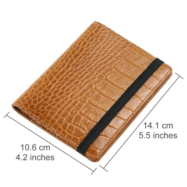 Motif crocodile marron