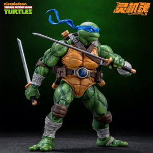 Figurine d'action en PVC à l'échelle 1:12 de 170 mm, série Tortues <span class=keywords><strong>Ninja</strong></span>, Leonardo, Michelangelo, Donatello, Raphael, Stock Spirit Machine Soul - Product Image 5
