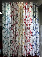 Rideaux Jacquard en Satin de Luxe Imprimés Fleurs, Occultants et Respirants, Style Uni pour Chambre, Tissés et Emballés en Rouleau – Vente Directe Usine