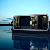 Yingrui Apple Cabin Prefab Casa de contenedores desmontable Marco de acero galvanizado Panel sándwich Color personalizable Rápido al aire libre