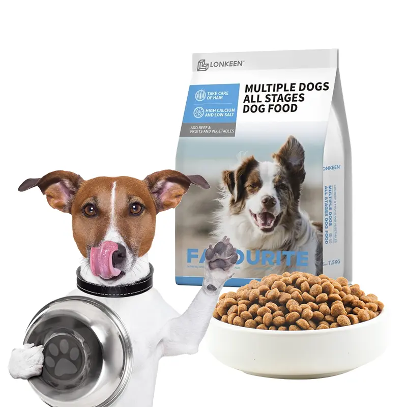Prezzo di fabbrica Logo personalizzato 100% alimenti naturali per cani da compagnia liofilizzati al forno carne di pollo cibo secco per cani