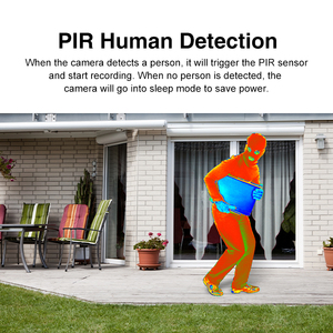 AOV <span class=keywords><strong>OKAM</strong></span> PRO APP Almacenamiento en la nube IP66 Impermeable Bullet Dome Vistas duales Detección humanoide Solar Dos lentes WiFi Cámara al aire libre - Product Image 6