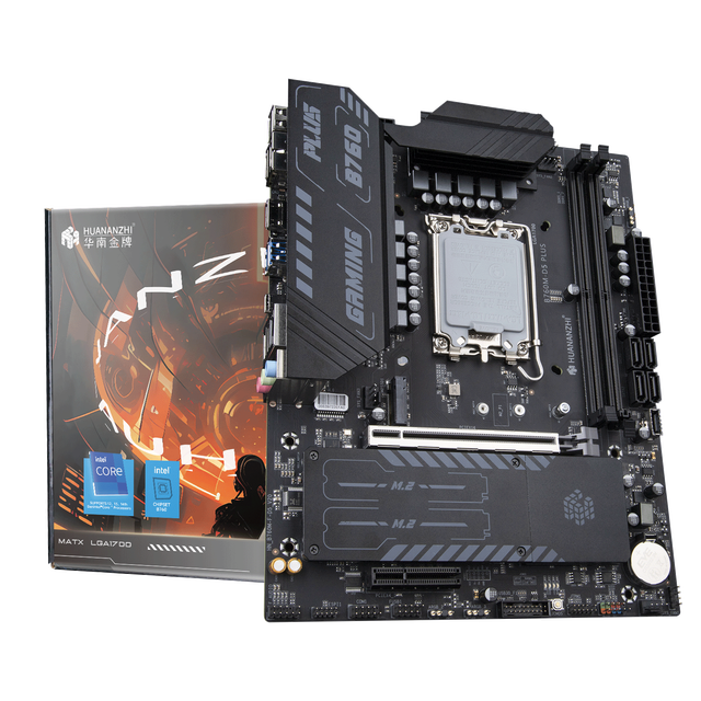 B760M DDR5 PLUS Motherboard New Computer Gaming PC Motherboard for Desktop  with LGA1700 Socket M- ATX