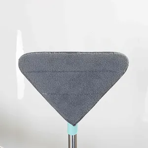 Günstiger und hochwertiger Moppkopf Nass Ein trockener Boden reinigung 360 Drehbarer Dreiecks mopp für die Boden reinigung