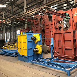 Limpeza automática roda liga Gancho rotativo Overhead tipo tiro jateamento limpeza máquina - Product Image 6