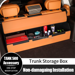 กล่องหนังเก็บของท้ายรถพับได้สำหรับ500ถัง GWM - Product Image 2