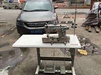 Machine à coudre industrielle surjeteuse à quatre fils de haute qualité, d'occasion, 80% neuve, haute vitesse, 220V, 550W
